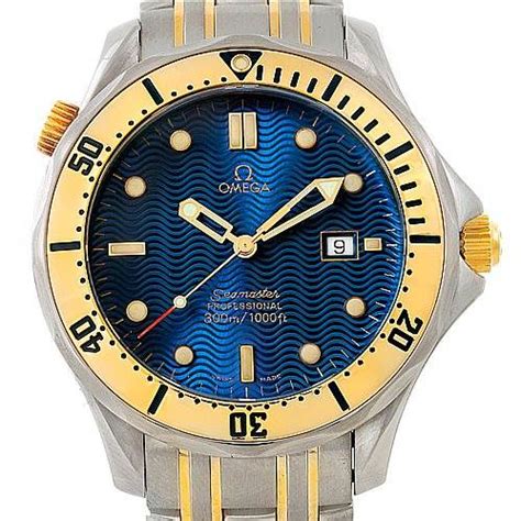 omega seamaster 300m yellow gold|Omega Seamaster 300m quartz price.